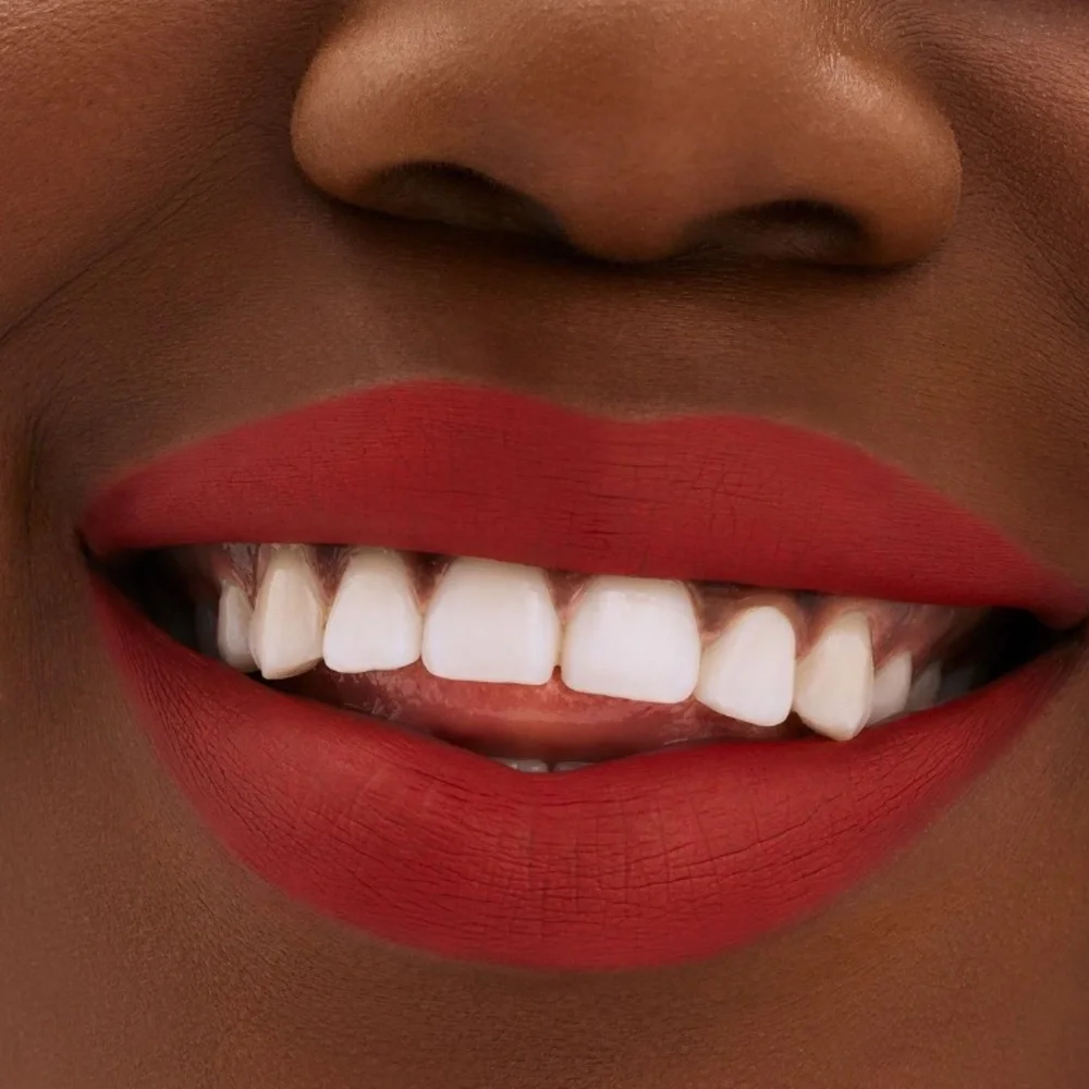 M.A.C COSMETICS Locked Kiss 24HR Lipstick In Extra Chili(Orange Red)